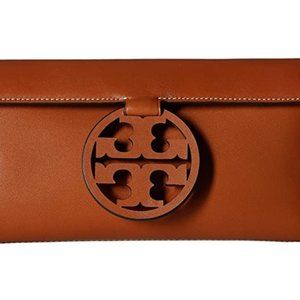 Tory Burch Miller clutch: Aged Camello